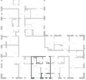 1-к квартира, вторичка, 40м2, 4/11 этаж