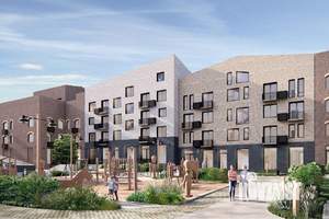 2-к квартира, строящийся дом, 55м2, 2/4 этаж
