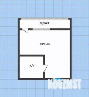 Студия квартира, вторичка, 27м2, 11/17 этаж