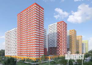 1-к квартира, сданный дом, 41м2, 17/26 этаж