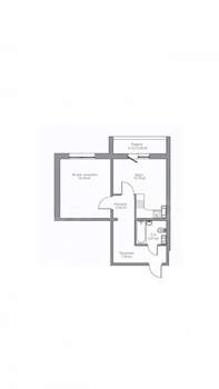 2-к квартира, сданный дом, 48м2, 15/17 этаж