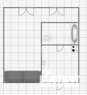 1-к квартира, вторичка, 26м2, 1/2 этаж