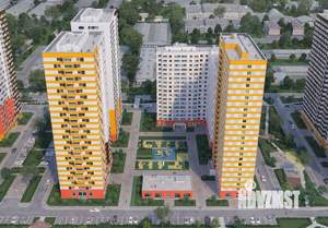 2-к квартира, строящийся дом, 57м2, 11/25 этаж