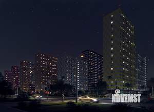 1-к квартира, строящийся дом, 44м2, 13/25 этаж