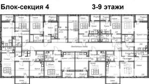 2-к квартира, вторичка, 54м2, 4/10 этаж