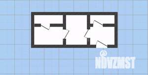 3-к квартира, вторичка, 54м2, 1/1 этаж