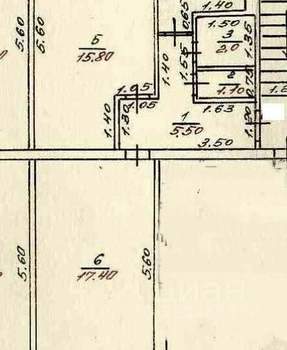 2-к квартира, вторичка, 47м2, 3/5 этаж