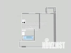 1-к квартира, вторичка, 31м2, 3/4 этаж