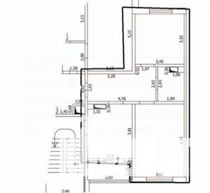 2-к квартира, вторичка, 55м2, 5/17 этаж