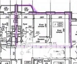 2-к квартира, вторичка, 52м2, 3/3 этаж