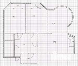 3-к квартира, вторичка, 90м2, 9/14 этаж