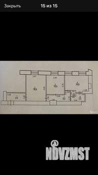 2-к квартира, вторичка, 60м2, 4/5 этаж