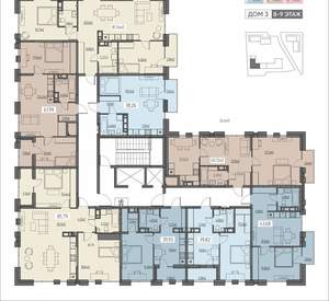 1-к квартира, вторичка, 40м2, 8/11 этаж