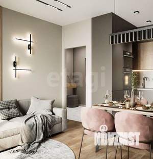 1-к квартира, вторичка, 38м2, 2/4 этаж