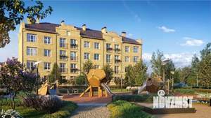 1-к квартира, строящийся дом, 37м2, 2/4 этаж