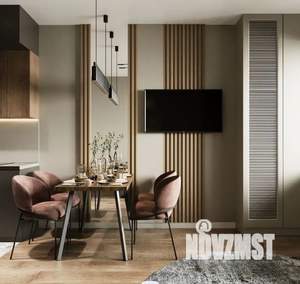 1-к квартира, строящийся дом, 37м2, 1/4 этаж