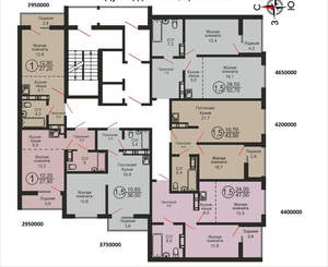 2-к квартира, вторичка, 50м2, 5/10 этаж