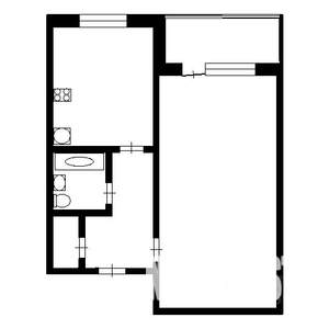 1-к квартира, вторичка, 32м2, 3/9 этаж