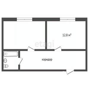 Студия квартира, вторичка, 13м2, 5/9 этаж