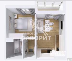 1-к квартира, вторичка, 37м2, 13/17 этаж