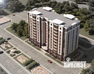 1-к квартира, строящийся дом, 43м2, 8/10 этаж