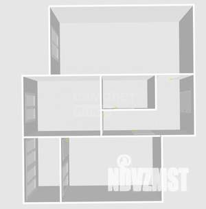 3-к квартира, вторичка, 60м2, 12/17 этаж