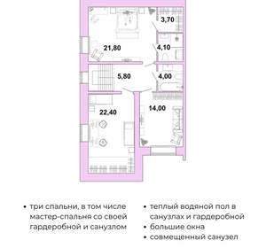 4-к квартира, вторичка, 164м2, 1/2 этаж