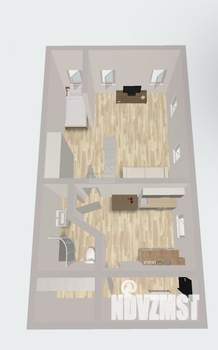 2-к квартира, вторичка, 31м2, 1/1 этаж
