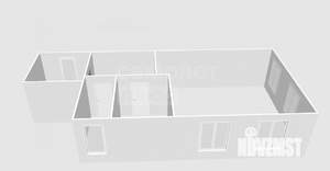 2-к квартира, вторичка, 42м2, -2/2 этаж