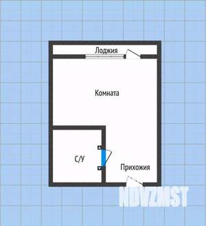 Студия квартира, вторичка, 24м2, 11/17 этаж