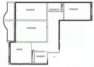 3-к квартира, вторичка, 80м2, 14/17 этаж