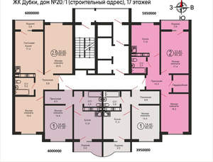 1-к квартира, вторичка, 40м2, 5/17 этаж