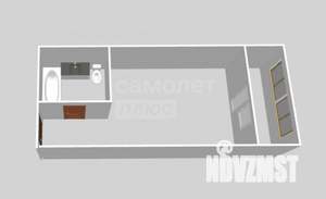 Студия квартира, вторичка, 26м2, 15/17 этаж