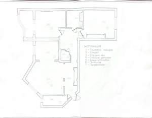 3-к квартира, вторичка, 116м2, 2/6 этаж