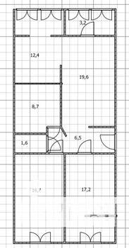3-к квартира, вторичка, 90м2, 9/10 этаж