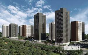 3-к квартира, строящийся дом, 77м2, 13/18 этаж