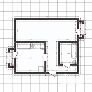 1-к квартира, вторичка, 40м2, 3/9 этаж