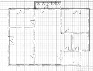 3-к квартира, вторичка, 43м2, 3/5 этаж